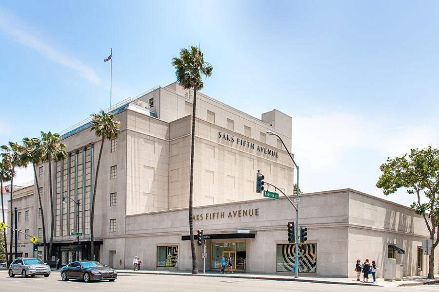 13 Gm Saks Fifth Avenue Beverly Hills Stock Photos, High-Res